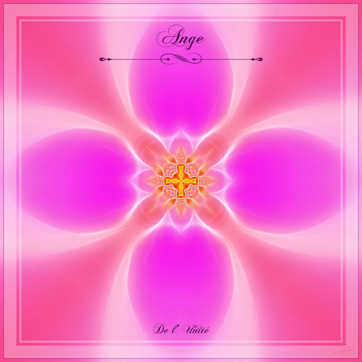 Tenture du mandala de l'Ange de l'Unité