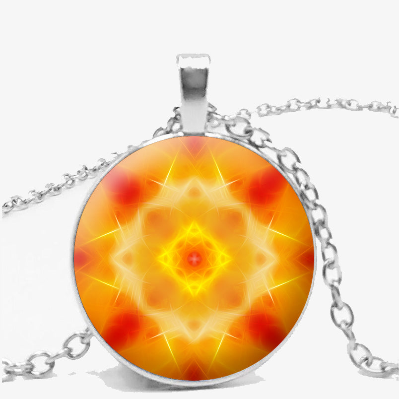 Collier mandala - Ange de l'éveil