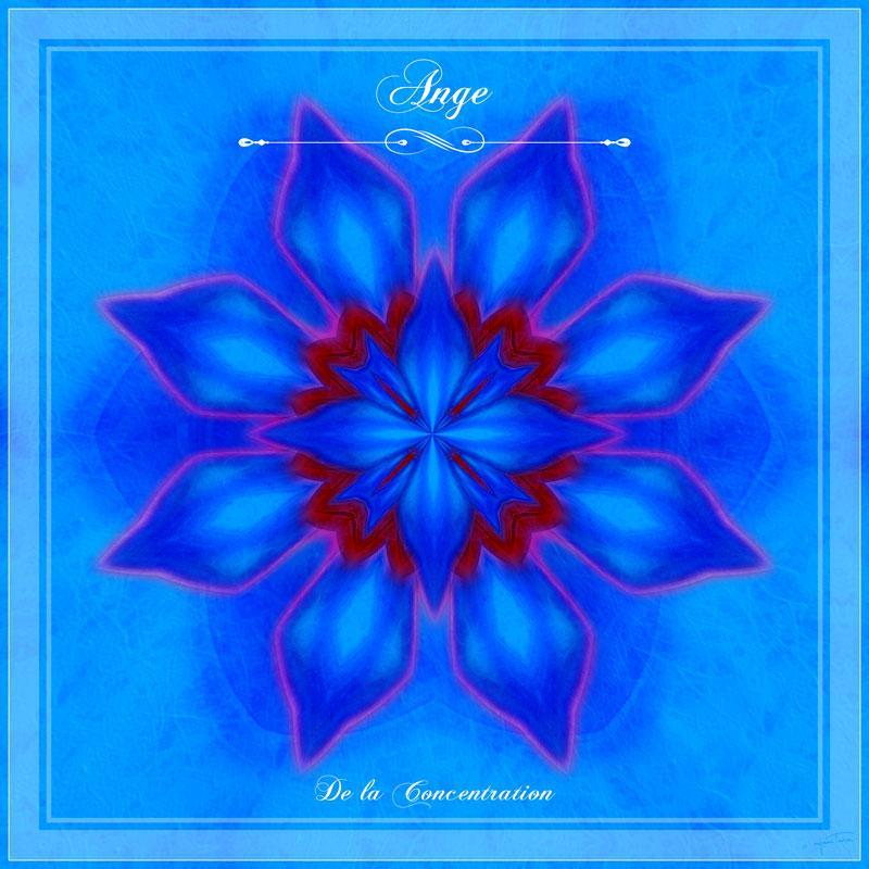 Tenture Mandala de l'Ange de la Concentration