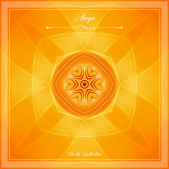 Tenture du mandala de l'Ange de la Subtilité