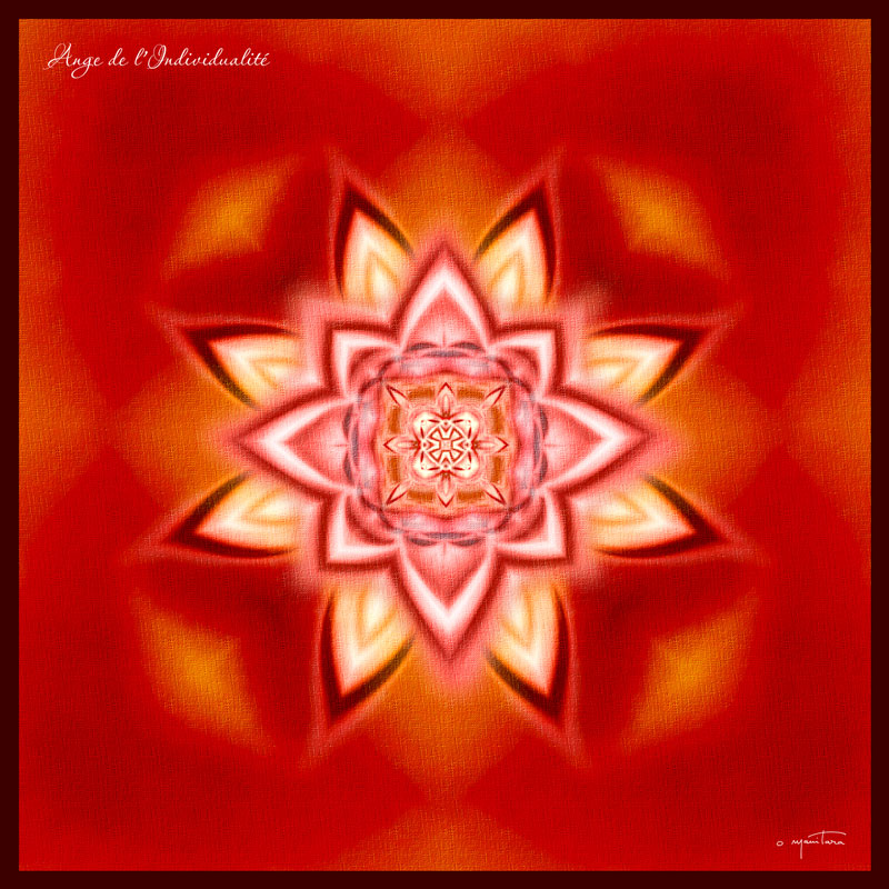 Tapis Mandala de l'individualité