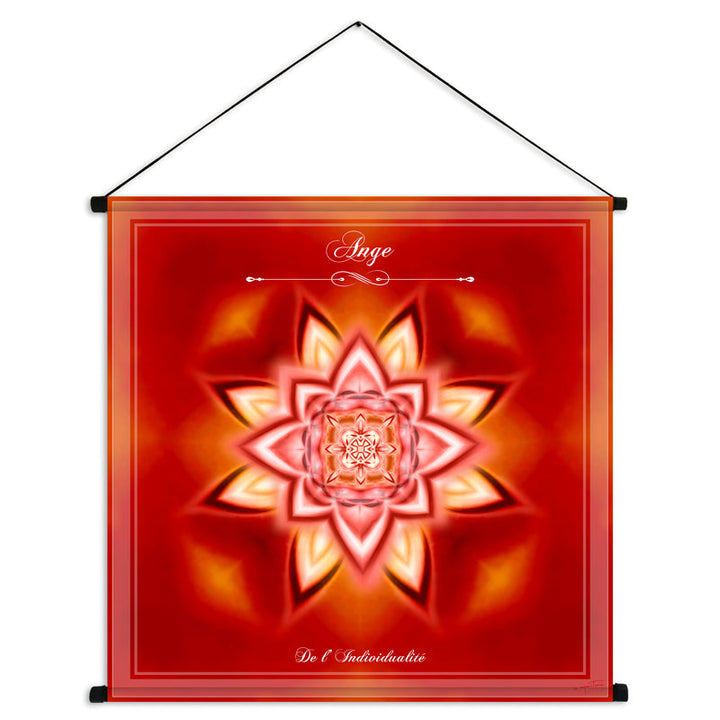 Tenture du mandala de l'Ange de l'Individualité