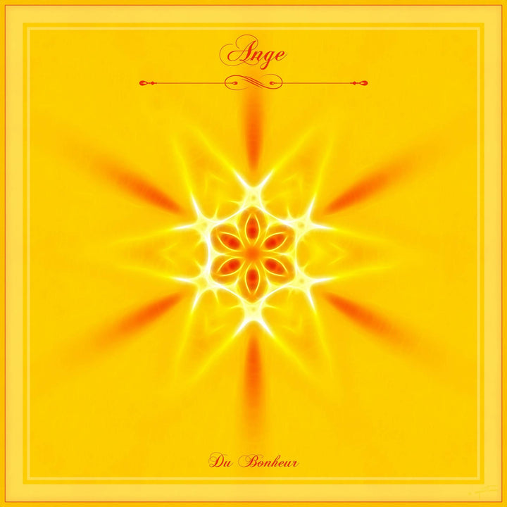 Tenture du mandala de l'Ange du bonheur