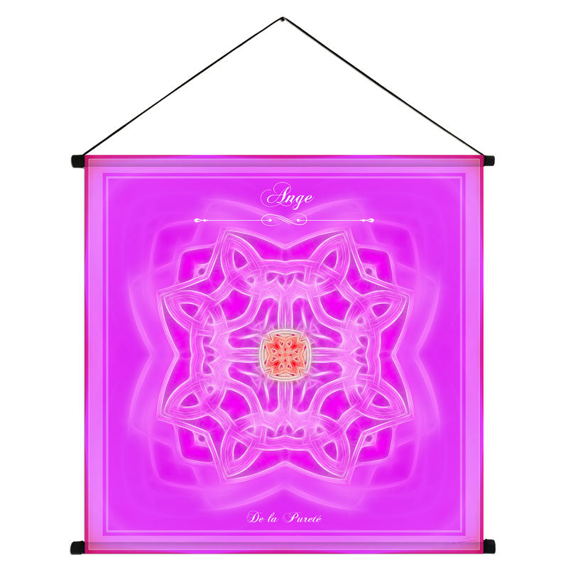 Tenture du mandala de l'Ange de la pureté
