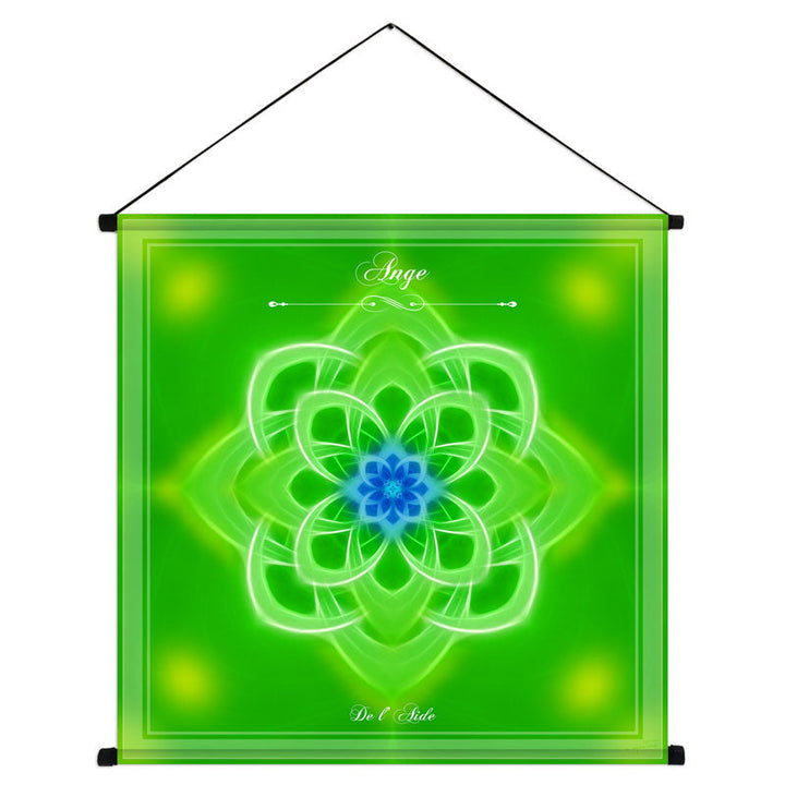 Tenture du mandala de l'Ange de l'Aide