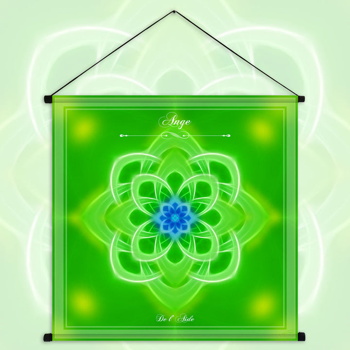 Tenture du mandala de l'Ange de l'Aide