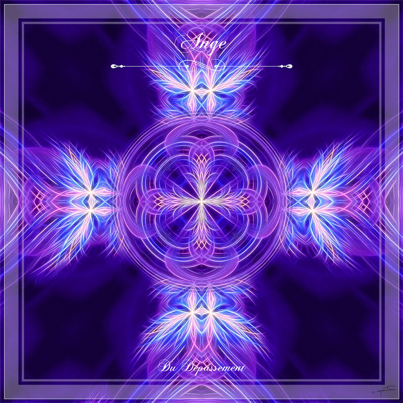 Tenture du mandala de l'Ange du Dépassement