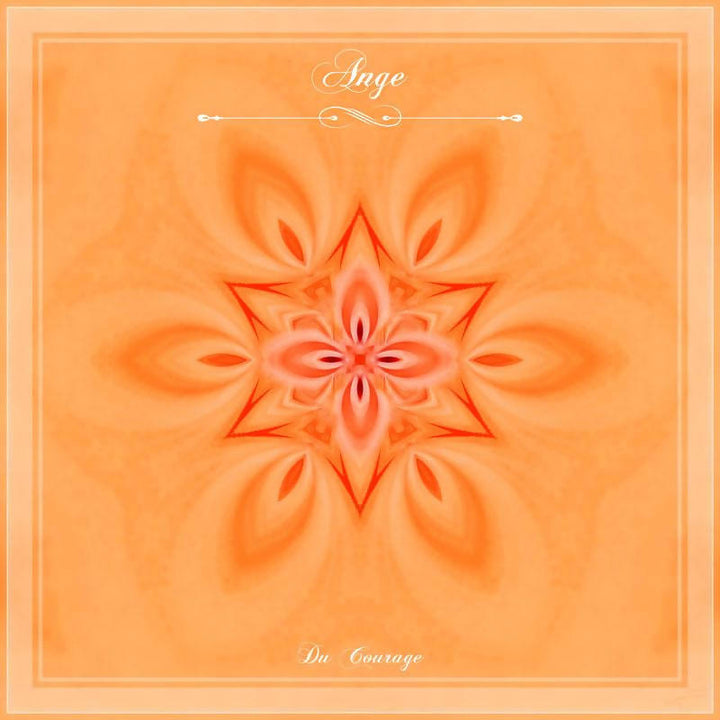 Tenture du mandala de l'Ange du Courage