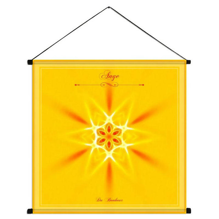 Tenture du mandala de l'Ange du bonheur