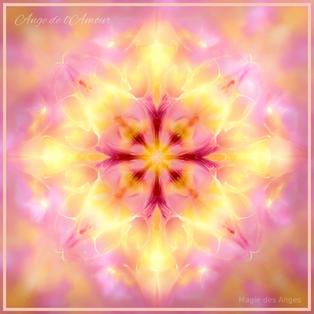 Mandala de l'Ange de l'Amour