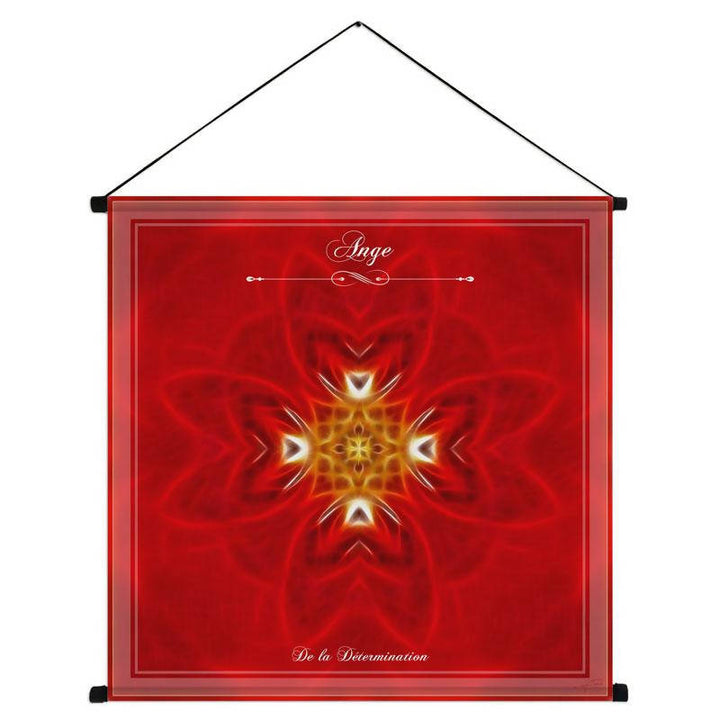 Tenture du mandala de l'Ange de la Détermination