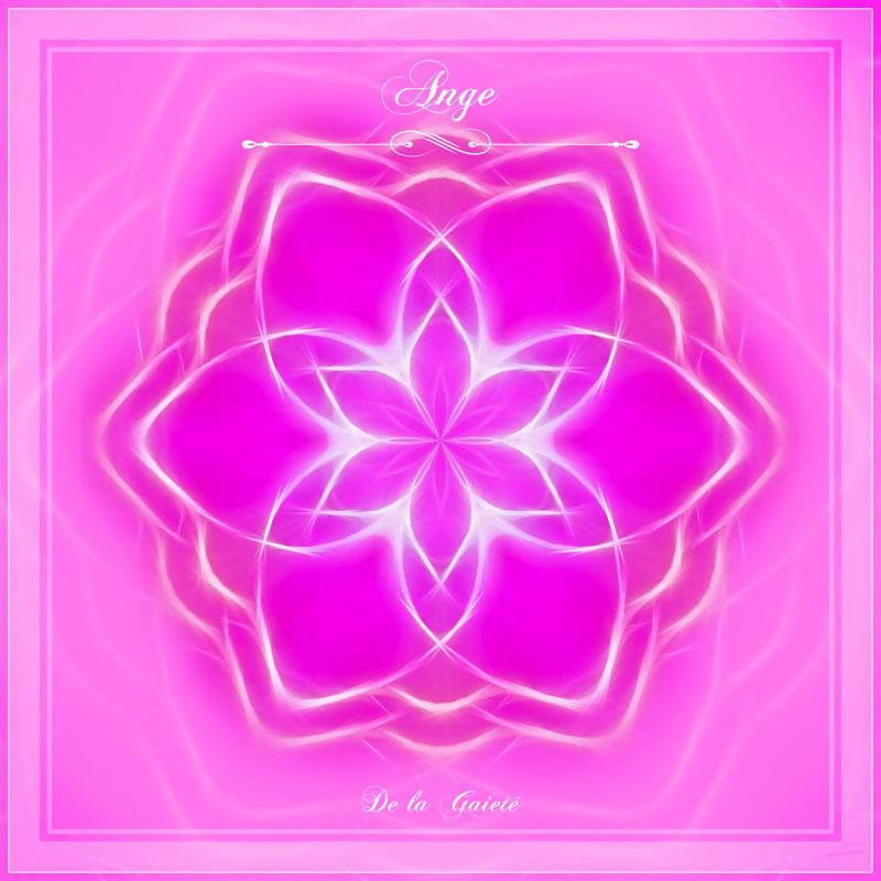 Tenture du mandala de l'Ange de la Gaïeté
