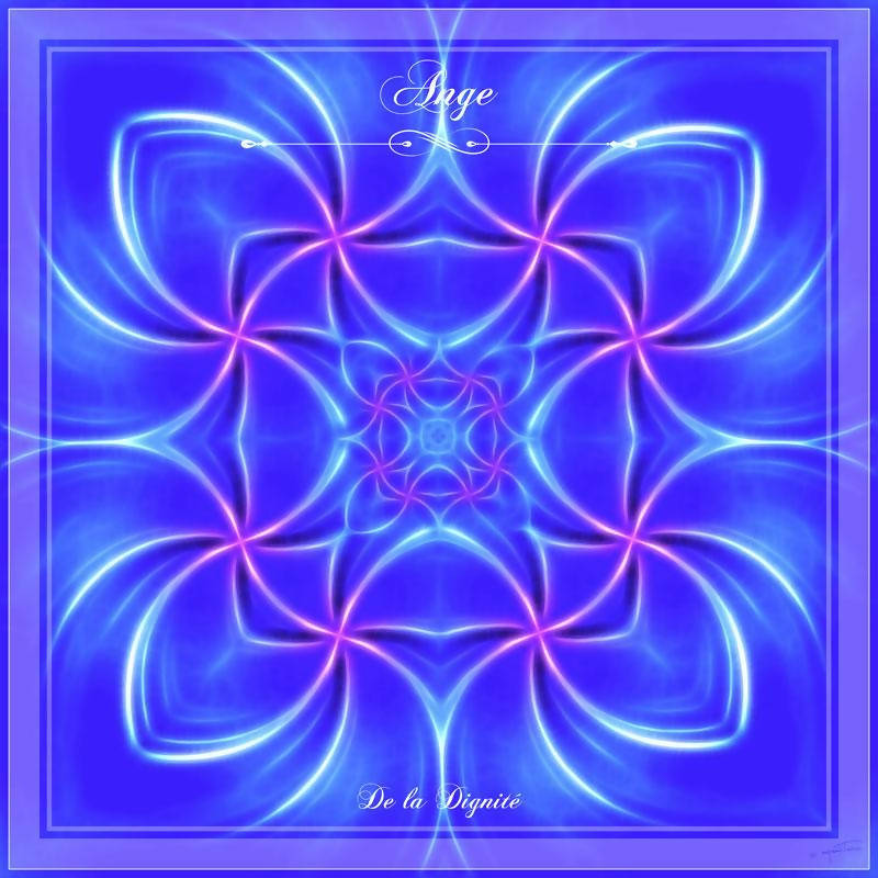 Tenture du mandala de l'Ange de la Dignité