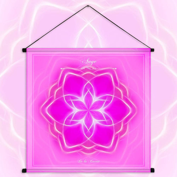 Tenture du mandala de l'Ange de la Gaïeté