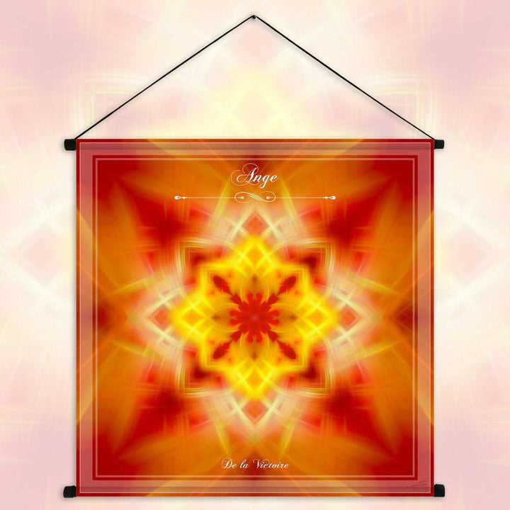 Tenture du mandala de l'Ange de la Victoire