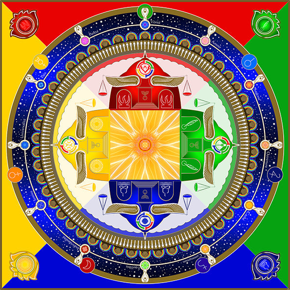 Tapis de prière essénien - Ange de l'Idéal