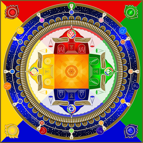 Tapis de prière essénien - Ange de la Subtilité
