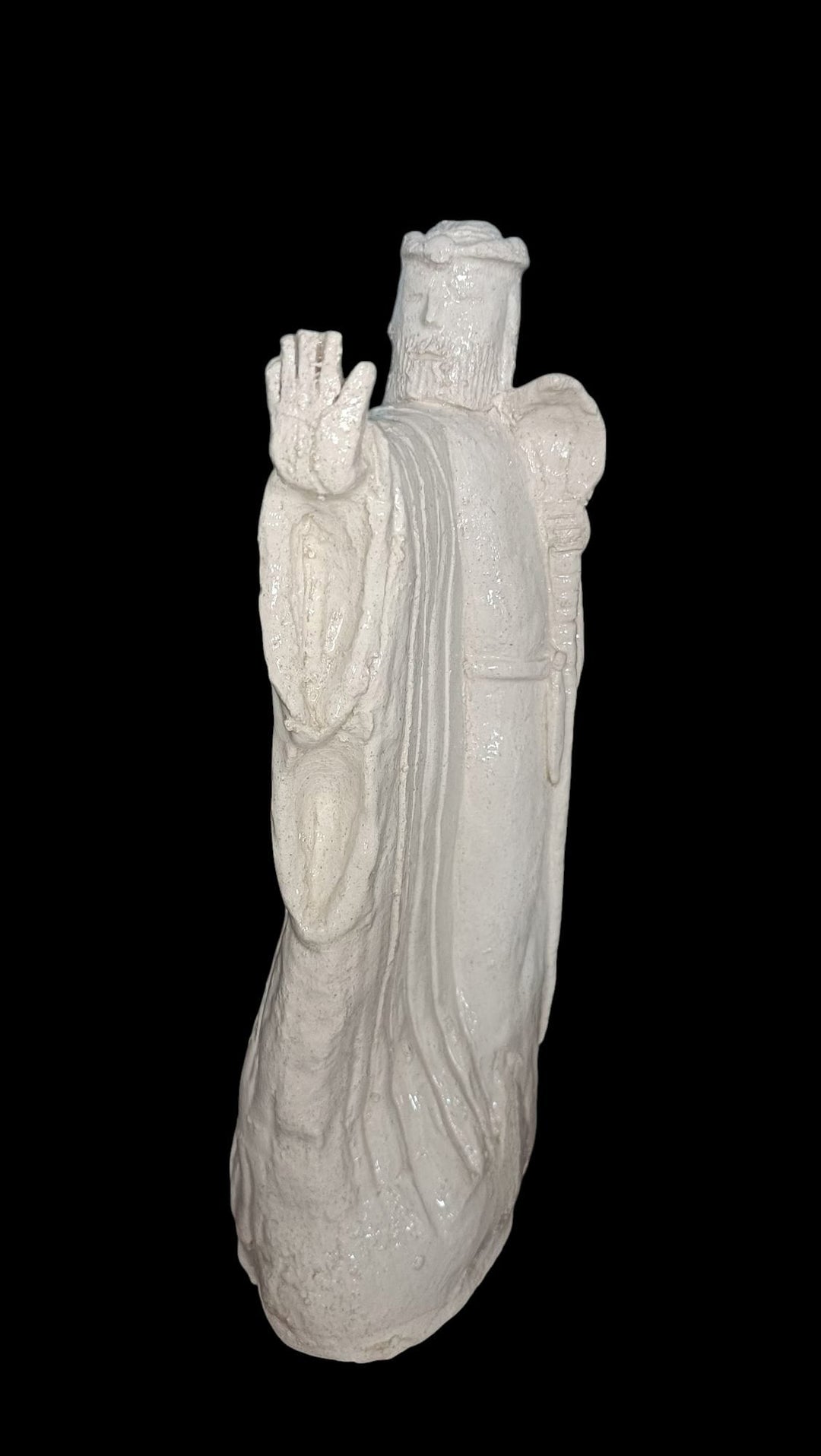 Statues des 2 Gardiens du Culte de la Lumière