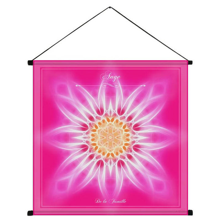 Tenture du mandala de l'Ange de la Famille