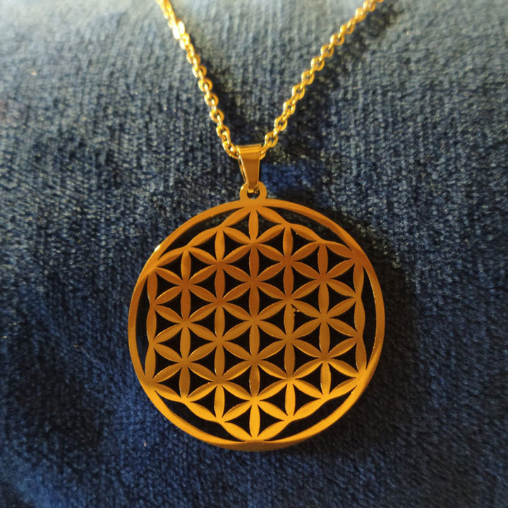 Médaille fleur de Vie