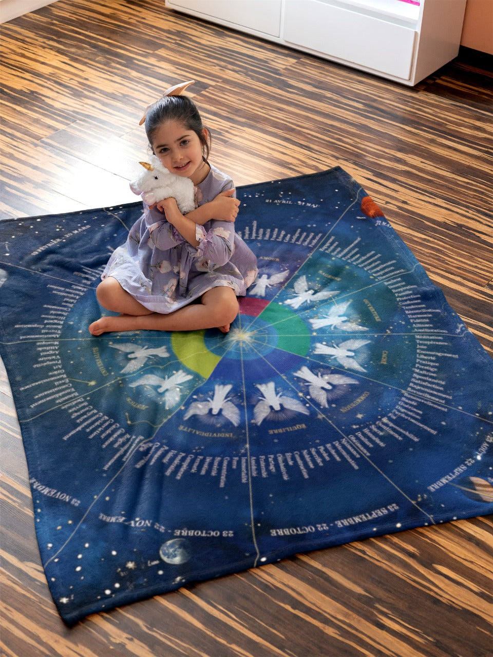 Tapis des 144 Anges – Format 2x2 mètres