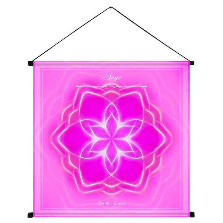 Tenture du mandala de l'Ange de la Gaïeté