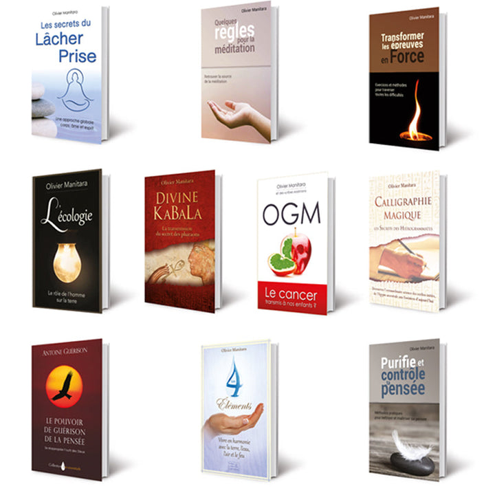 Ensemble de 10 livres 5 thèmes