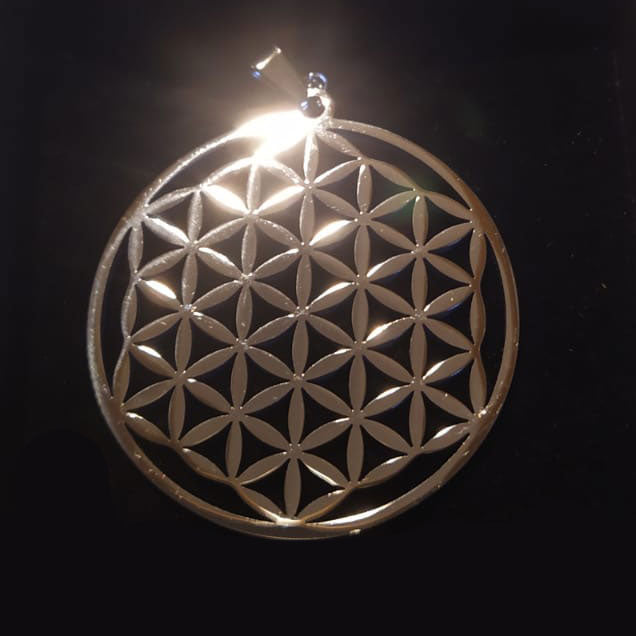 Médaille fleur de Vie