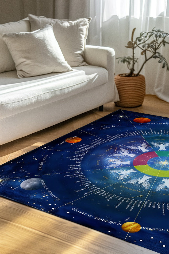 Tapis des 144 Anges – Format 2x2 mètres
