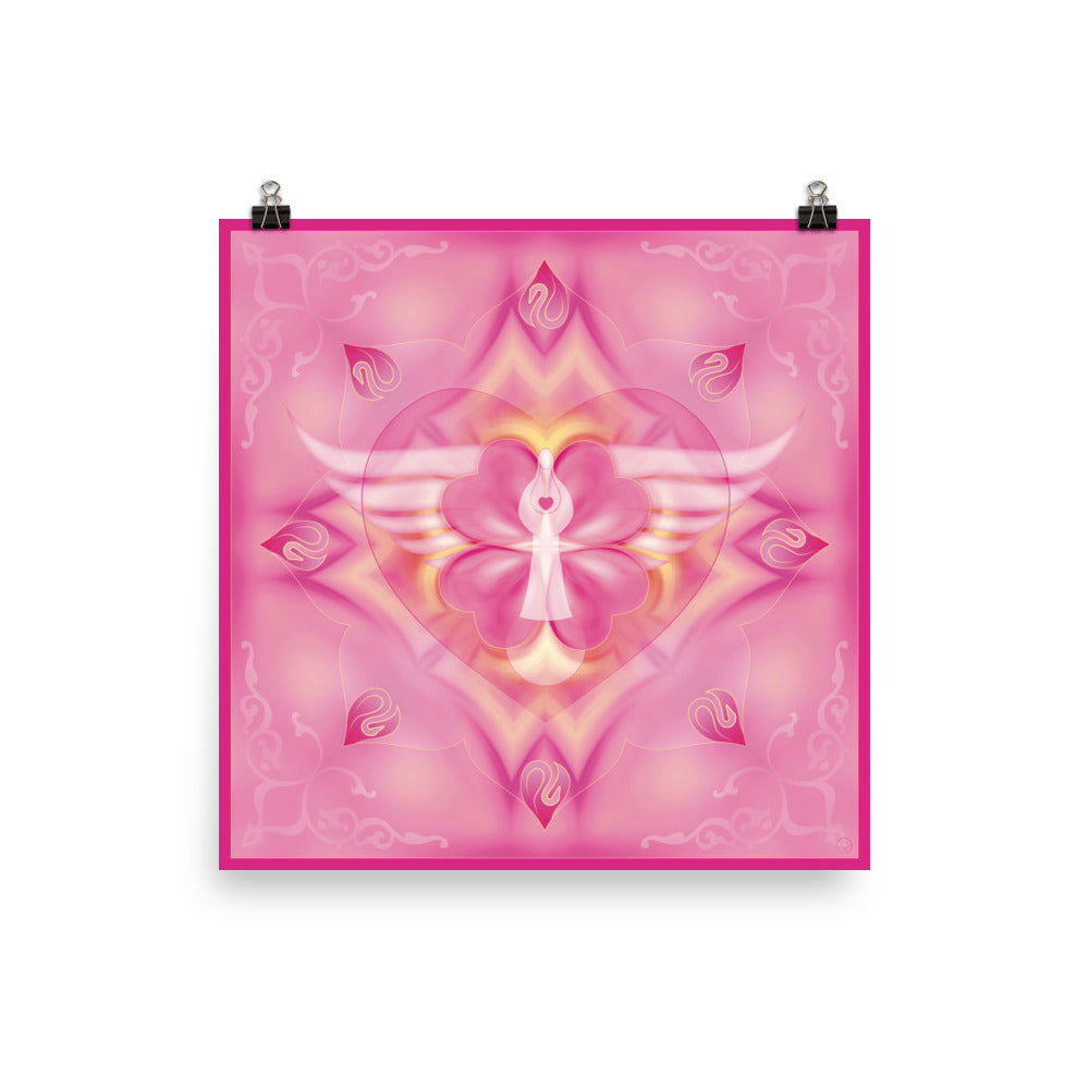 Sceau de l'Ange de l'amour - Affiche sur Papier Photo