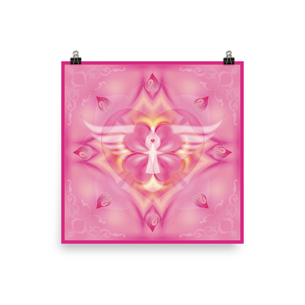 Sceau de l'Ange de l'amour - Affiche sur Papier Photo