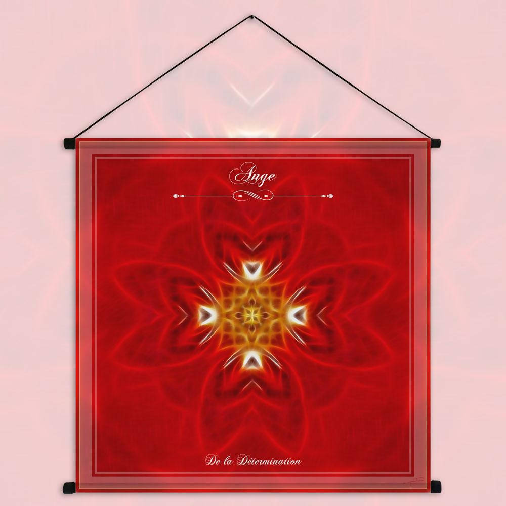 Tenture du mandala de l'Ange de la Détermination