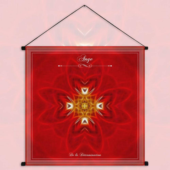 Tenture du mandala de l'Ange de la Détermination