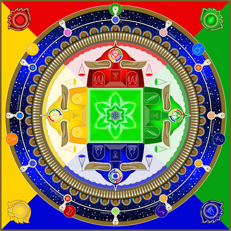 Tapis de prière esséniens - Ange de la souplesse