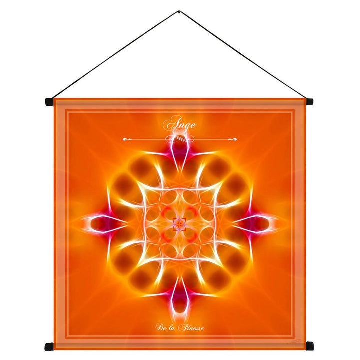 Tenture du mandala de l'Ange de la Finesse